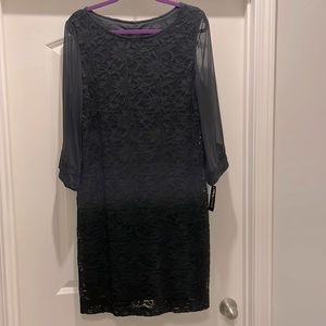 3/4 sleeve lace cocktail dress NWT